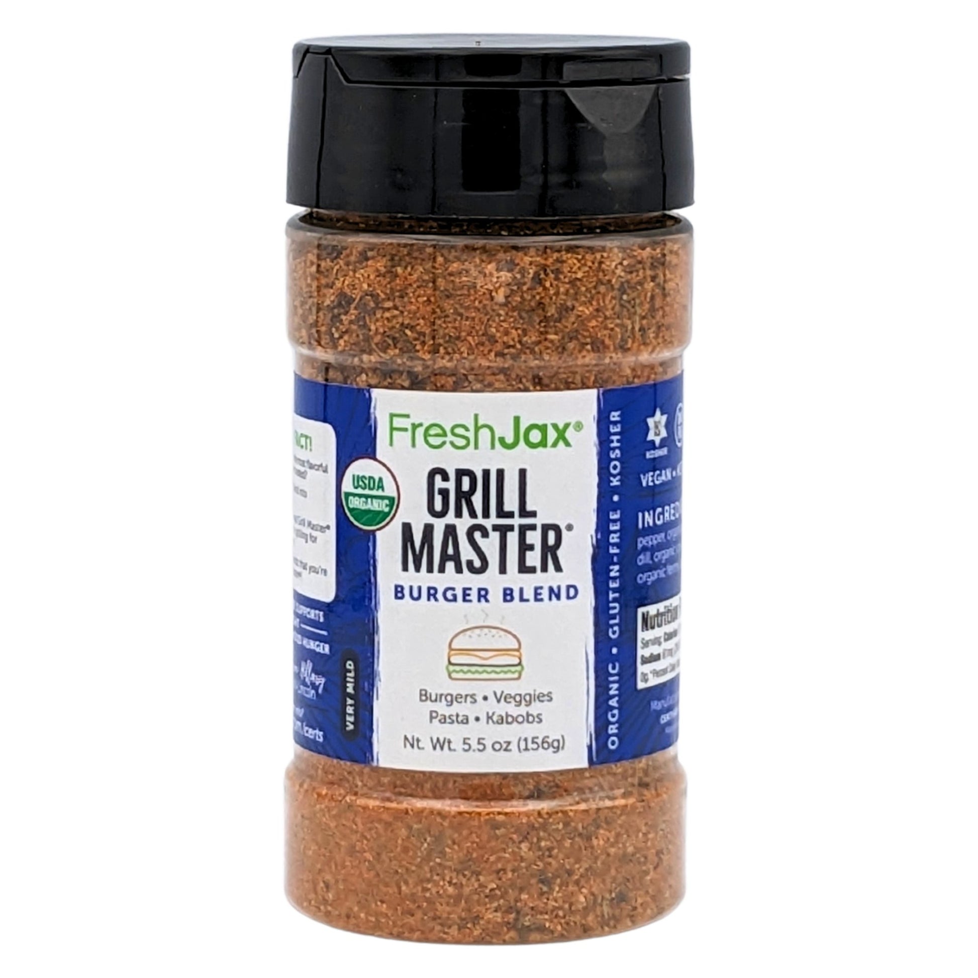 FreshJax Organic Spices Grill Master Burger Blend