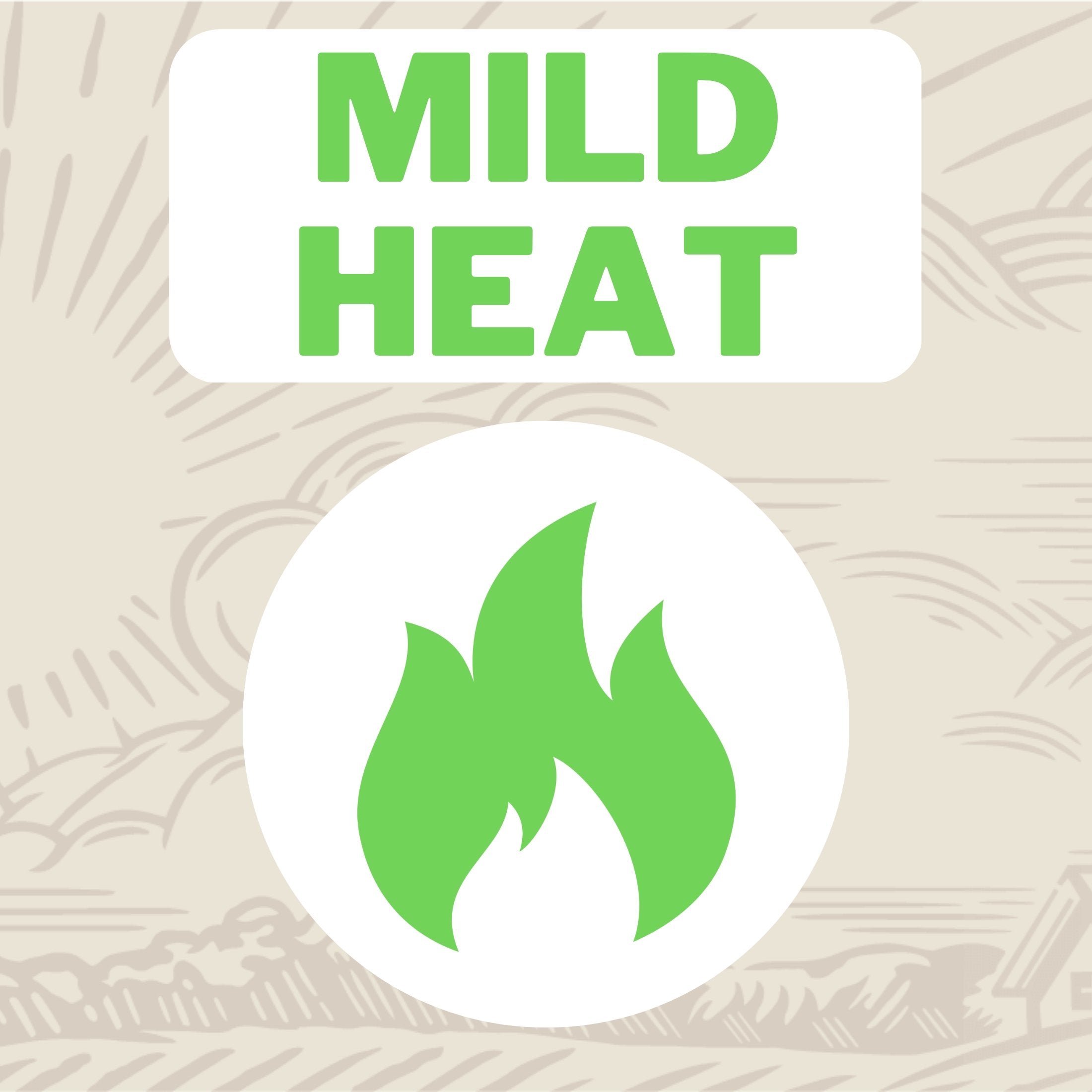 Heat Level : Mild Heat and not very spicy