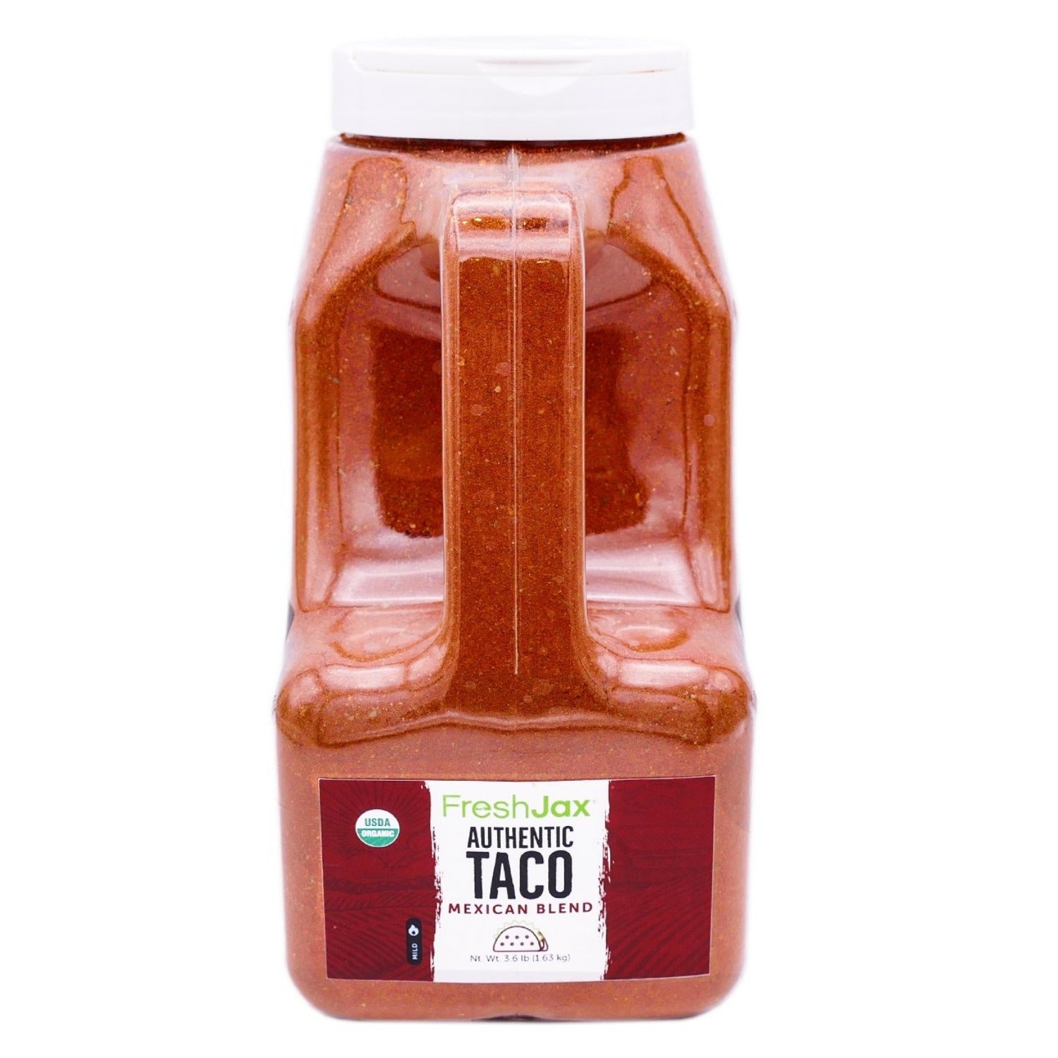 FreshJax Organic Spices Taco Seasoning Bulk Jug