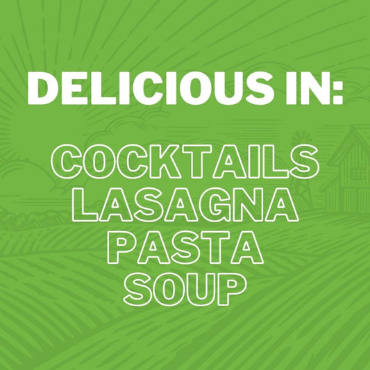 Delicious in: Cocktails Lasagna Pasta Soup