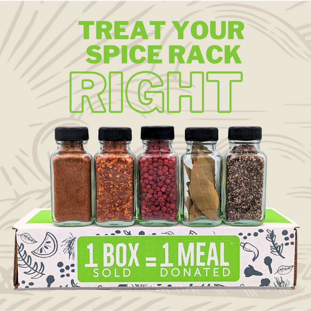 My Favorite Spices Set - 5 Sampler Sized Organic Spices