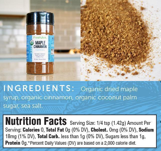 FreshJax Organic Spices Handcrafted Spice Trio: Organic Variety Seasoning Gift Set
