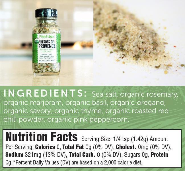FreshJax Organic Spices Organic 10 Spice Gift Set: Seasoned Salts