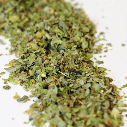 FreshJax Organic Spices Organic Marjoram Texture Detail