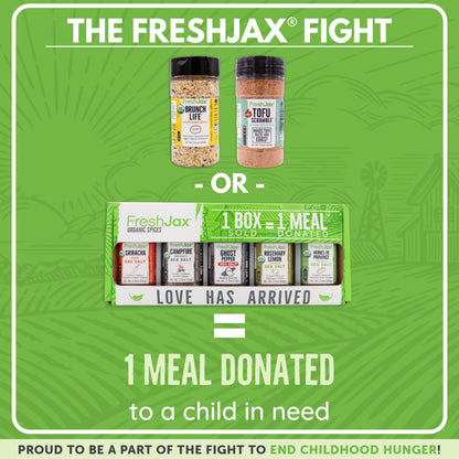 FreshJax 1 Box Sold = 1 Meal Donated to a kid in need